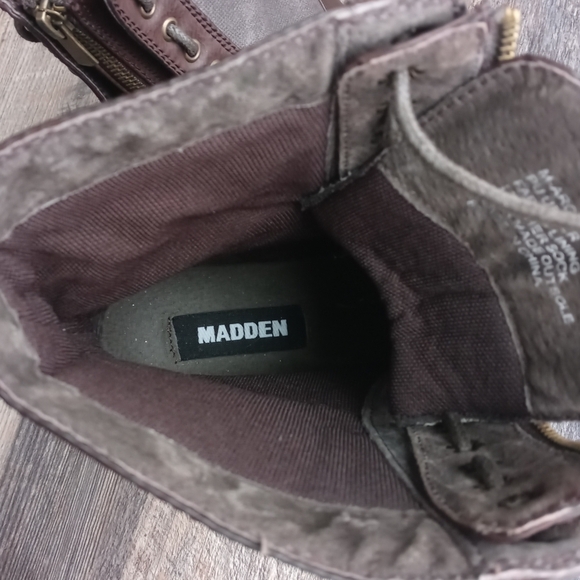 Steven Madden M-archer Combat Boots Sz 7M - Picture 8 of 11